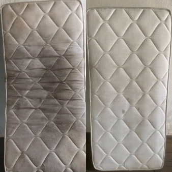 resultado de higienização de colchão